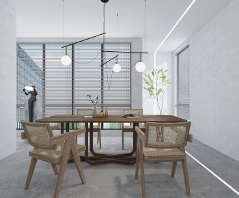 Nordic Style Dining Room-ID:834551107
