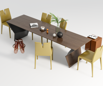 Modern Dining Table And Chairs-ID:220560071