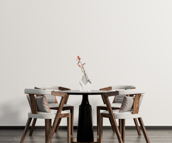 New Chinese Style Dining Table And Chairs-ID:353605032