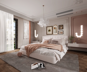 French Style Bedroom-ID:246620896
