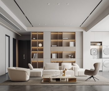 Modern A Living Room-ID:403651007