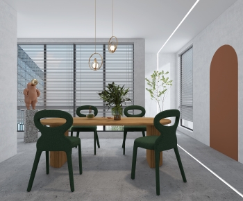 Nordic Style Dining Room-ID:660425907