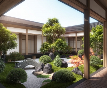 New Chinese Style Courtyard/landscape-ID:680576098