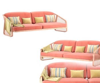 Nordic Style A Sofa For Two-ID:511838917