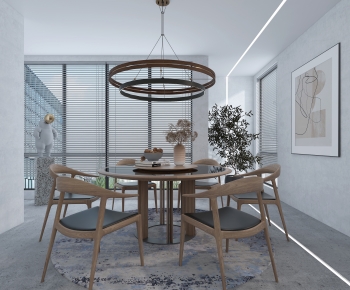 Nordic Style Dining Room-ID:513535029