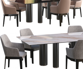 Modern Dining Table And Chairs-ID:844122898