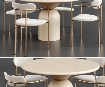 Modern Dining Table And Chairs-ID:432848938