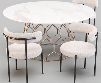 Modern Dining Table And Chairs-ID:893740892