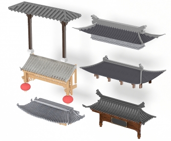 Chinese Style Building Component-ID:474839937