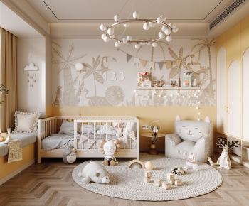 Nordic Style Children's Room-ID:676575902