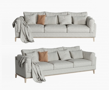 Modern Three-seat Sofa-ID:338596116