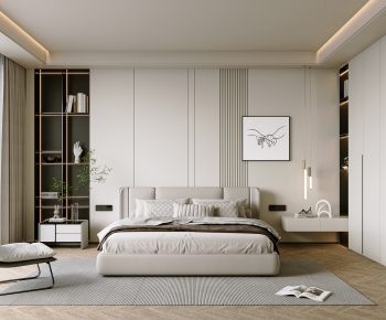 Modern Bedroom-ID:124640532