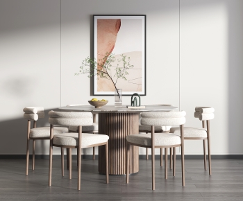 Modern Dining Table And Chairs-ID:283820686