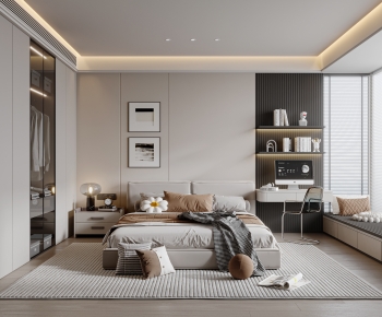 Modern Bedroom-ID:546855934