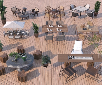Modern Outdoor Tables And Chairs-ID:809314012