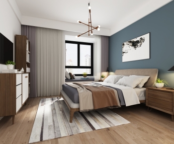 Nordic Style Bedroom-ID:572290423