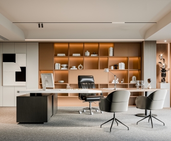 Modern Manager's Office-ID:658948905
