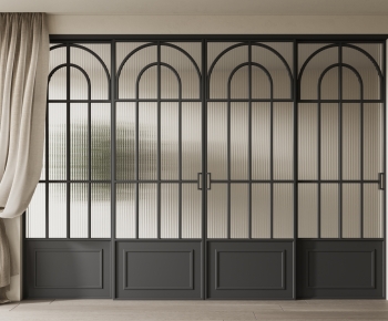 French Style Sliding Door-ID:587470059