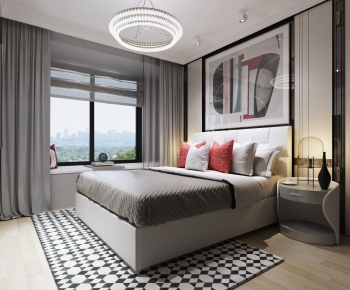 Modern Bedroom-ID:206185102