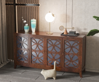 American Style Entrance Cabinet-ID:817976008