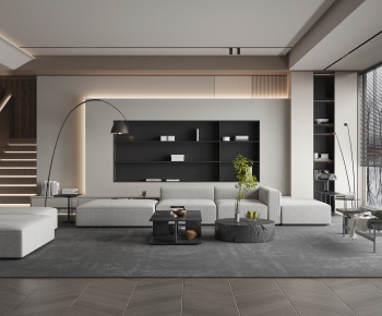 Modern A Living Room-ID:787380938