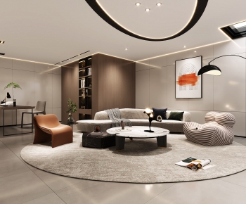 Modern A Living Room-ID:780878072