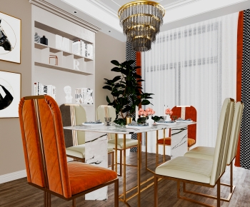 American Style Dining Room-ID:910794028