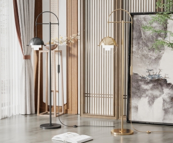 New Chinese Style Floor Lamp-ID:652468926