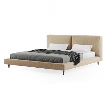 Modern Double Bed-ID:284353029