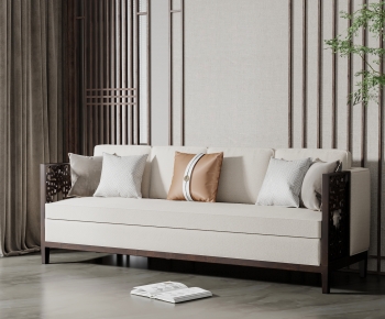 New Chinese Style Multi Person Sofa-ID:783422952