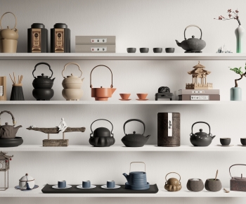 New Chinese Style Tea Set-ID:133846042