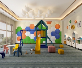 Modern Children's Playroom-ID:848345997