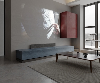 Modern A Living Room-ID:584079036