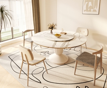 Modern Dining Table And Chairs-ID:469361072