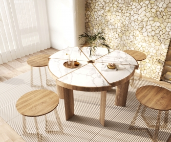 Modern Dining Table And Chairs-ID:857853898