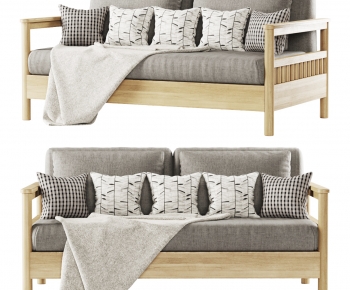 Nordic Style A Sofa For Two-ID:687730353
