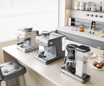 Modern Kitchen Electric Coffee Machine-ID:388910062