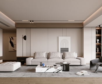 Modern A Living Room-ID:614509619