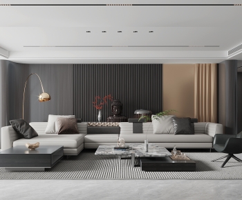 Modern A Living Room-ID:888881929