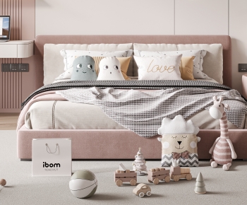 Modern Child's Bed-ID:978391237