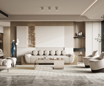 Modern A Living Room-ID:512070893