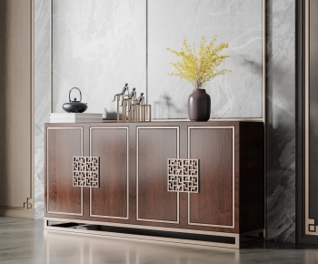 New Chinese Style Side Cabinet/Entrance Cabinet-ID:150656944