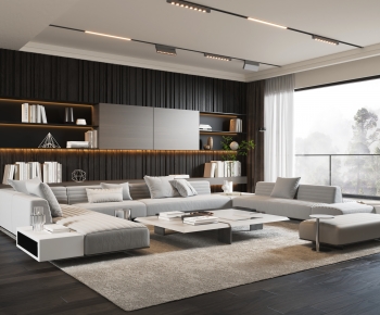 Modern A Living Room-ID:461091042