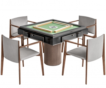 Modern Mahjong Tables And Chairs-ID:710459955
