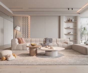 Modern A Living Room-ID:397253041