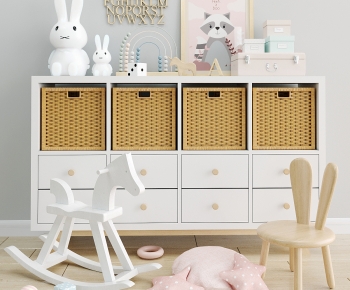 Nordic Style Decorative Cabinet-ID:225295077