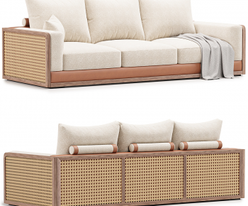 Nordic Style Three-seat Sofa-ID:537264116