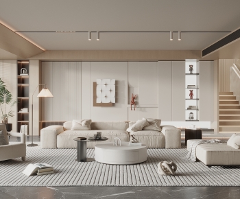 Modern A Living Room-ID:202621949