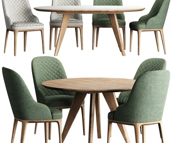 Nordic Style Dining Table And Chairs-ID:987020976
