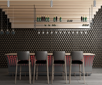 Industrial Style Counter Bar-ID:635165934
